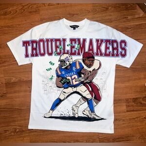 Crooks and Castles troublemakers Oversize T-shirt Medium